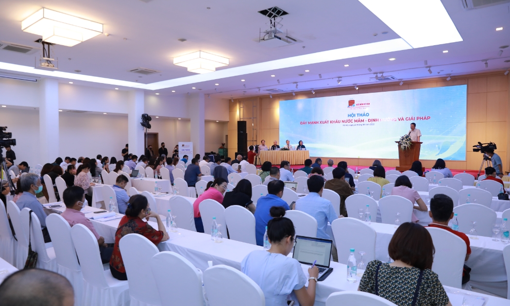 Hội thảo “Đẩy mạnh xuất khẩu nước mắm: Định hướng và Giải pháp” trong ngày 24/6 tại Hà Nội.