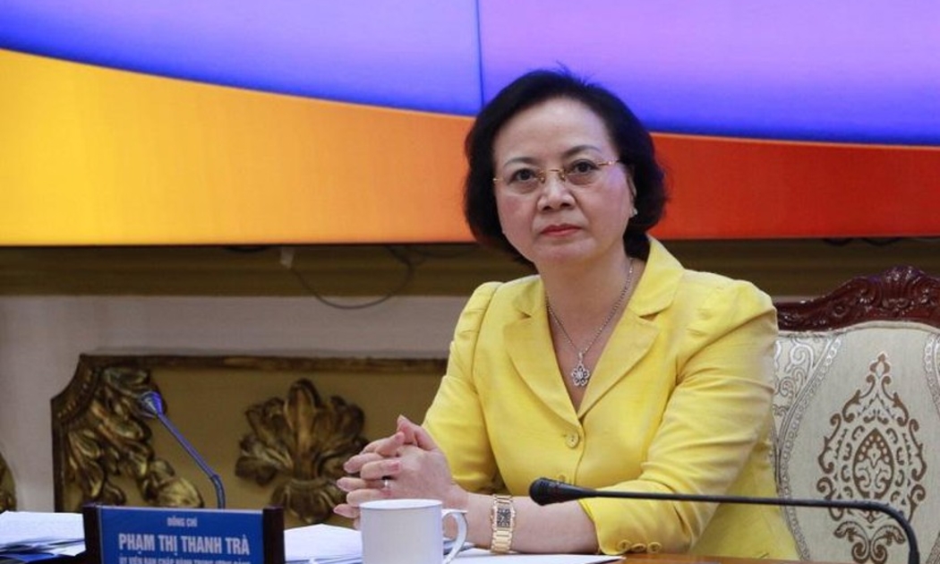 Bộ trưởng Bộ Nội vụ Phạm Thị Thanh Trà cùng đoàn công tác của Bộ Nội vụ đến làm việc tại TP.HCM.