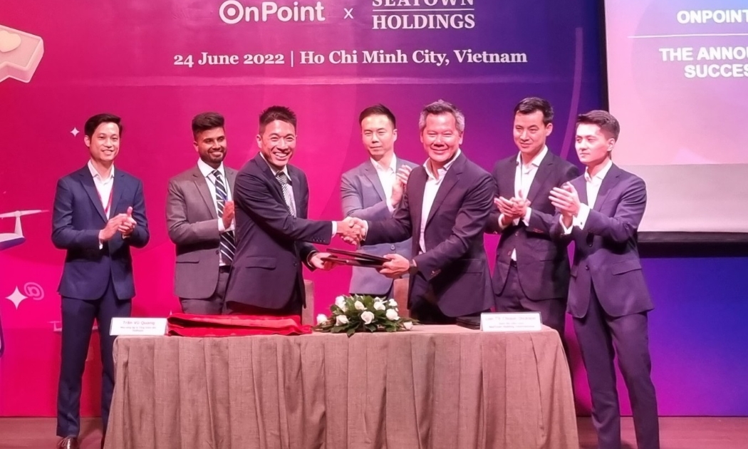  SeaTown Private Capital Master Fund công bố đầu tư lên đến 50 triệu USD vào OnPoint ngày 24/6 tại TP.HCM.