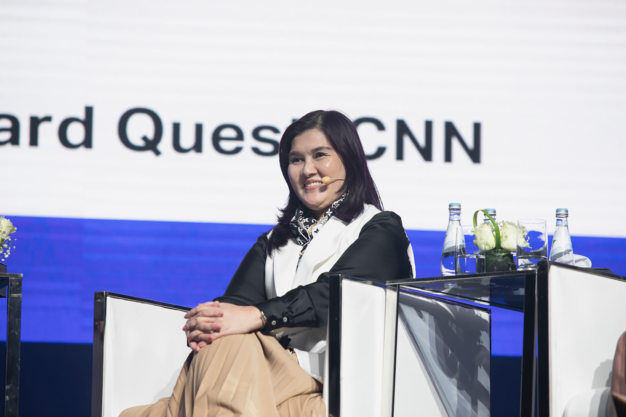 &nbsp;B&agrave; Hồ Ngọc Yến Phương chia sẻ kinh nghiệm vượt đại dịch của Vietjet (ảnh: N.T).