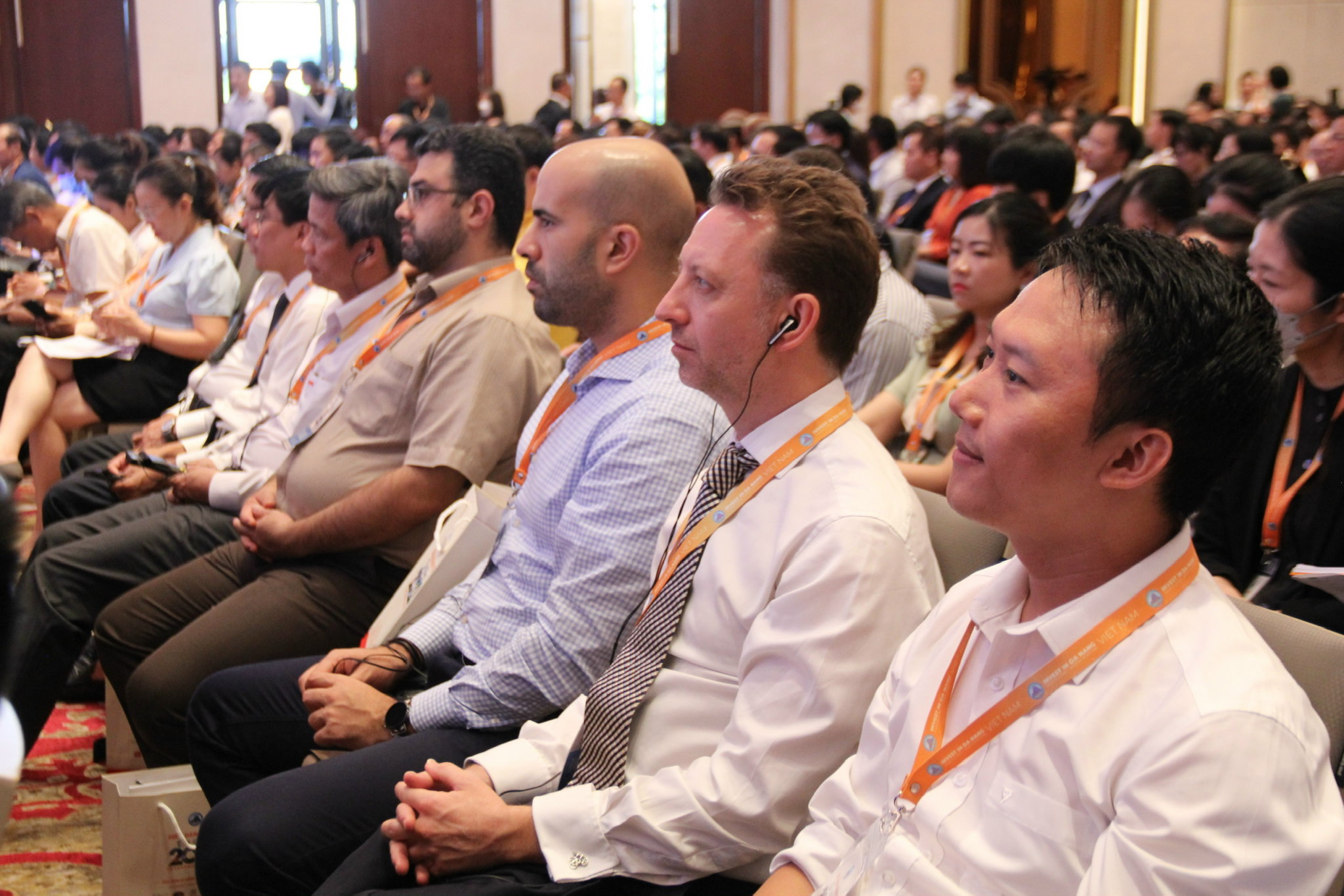 Các nhà đầu tư nước ngoài tại Diễn đàn Đầu tư Đà Nẵng 2022.