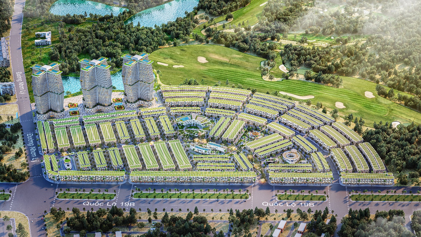 Phối cảnh dự &aacute;n Kỳ Co Gateway - đ&ocirc; thị xanh phong c&aacute;ch H&agrave;n Quốc đầu ti&ecirc;n tại Quy Nhơn.