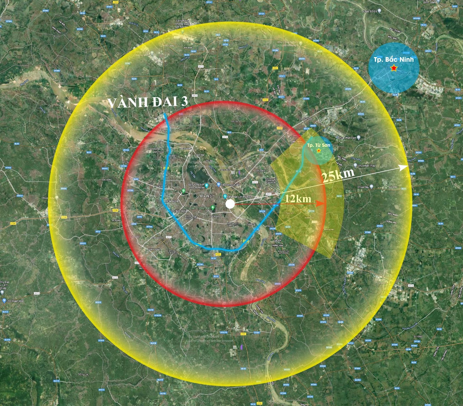 X&aacute;c định Trung t&acirc;m V&ugrave;ng Thủ đ&ocirc; mới - m&oacute;n qu&agrave; cho thị trường bất động sản.