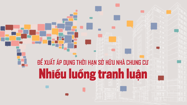Đề xuất áp dụng thời hạn sở hữu nhà chung cư: Nhiều luồng tranh luận
