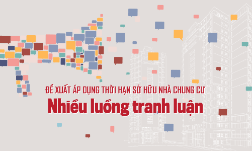 Đề xuất áp dụng thời hạn sở hữu nhà chung cư: Nhiều luồng tranh luận