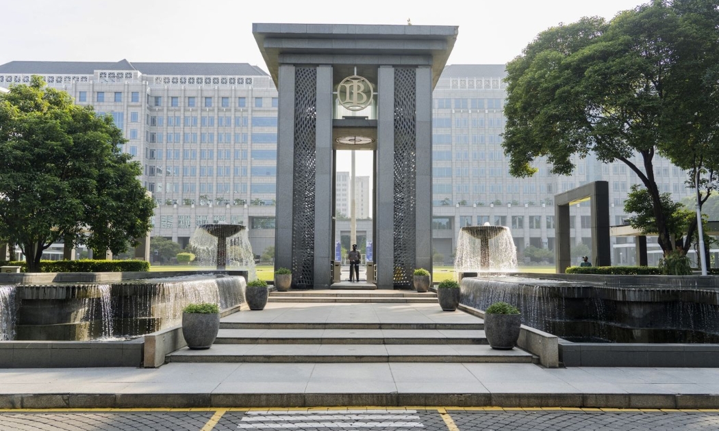 Trụ sở Ngân hàng Trung ương Indonesia ở Jakarta - Ảnh: Bloomberg.