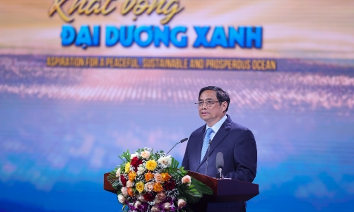 Thủ tướng: Việt Nam sẵn sàng chung tay với quốc tế để giải quyết các thách thức đại dương