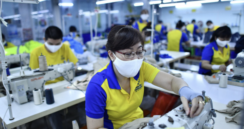 Textiles & garments up against it