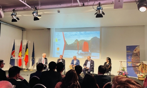 Hội Doanh nhân trẻ tìm kiếm cơ hội kinh doanh tại Bỉ