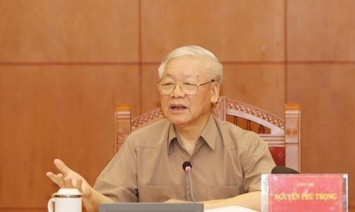 Tổng Bí thư chủ trì Hội nghị toàn quốc tổng kết 10 năm công tác phòng chống tham nhũng, tiêu cực