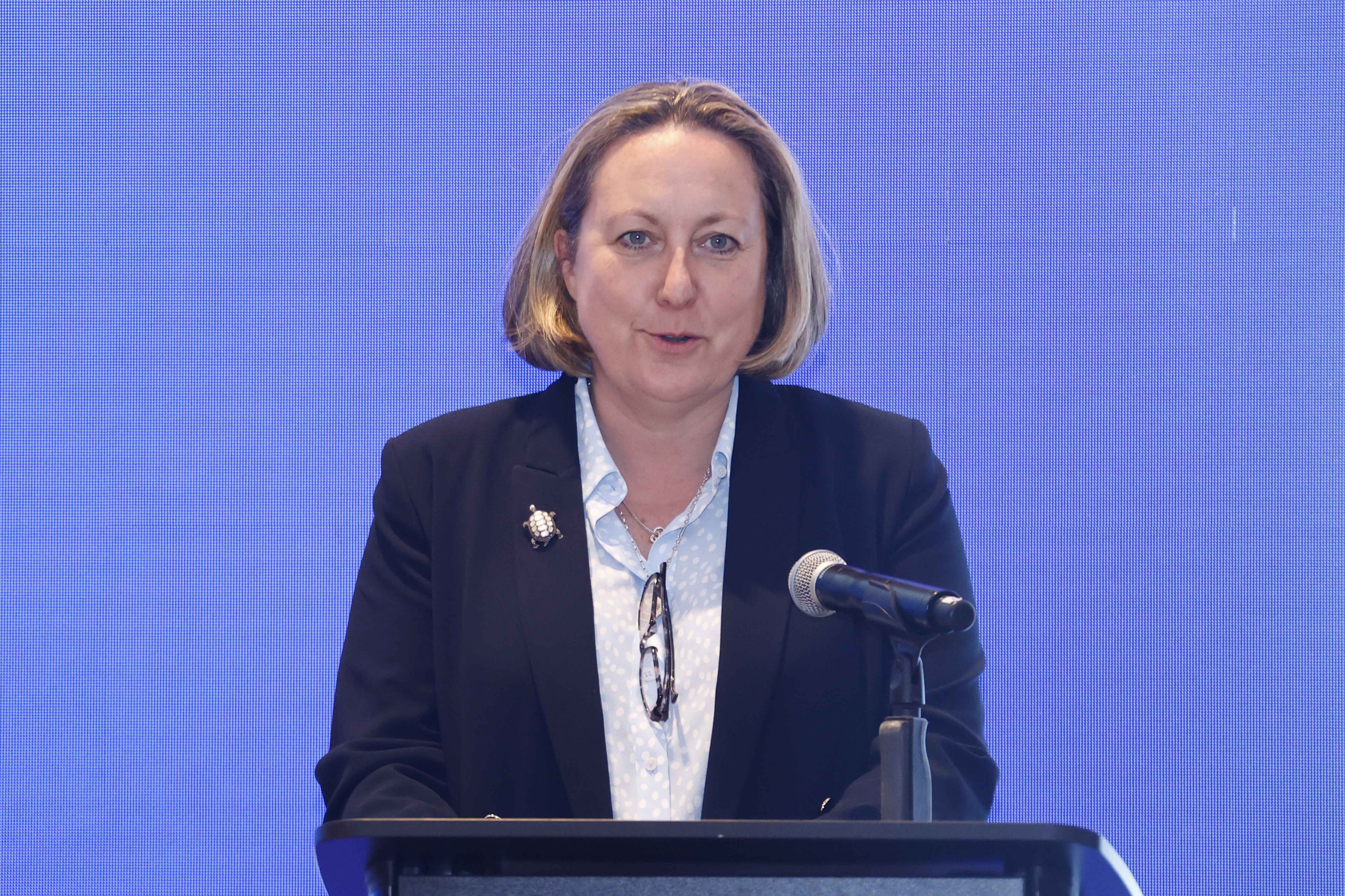 B&agrave; Anne Marie Trevelyan,&nbsp;Bộ trưởng Bộ Thương mại quốc tế - Ảnh: Quochoi.vn