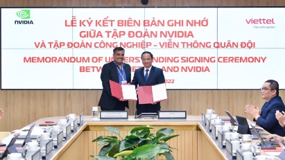 Viettel & NVIDIA sign MoU on AI