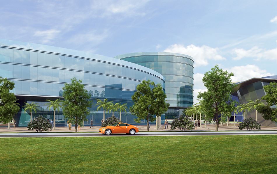 Phối cảnh “thung lũng Silicon” tại Đà Nẵng. Ảnh: Da Nang IT Park.