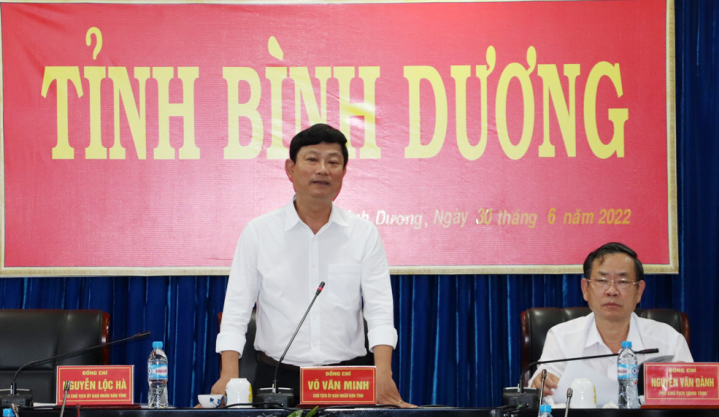 Chủ tịch UBND tỉnh B&igrave;nh Dương V&otilde; Văn Minh cho rằng&nbsp;