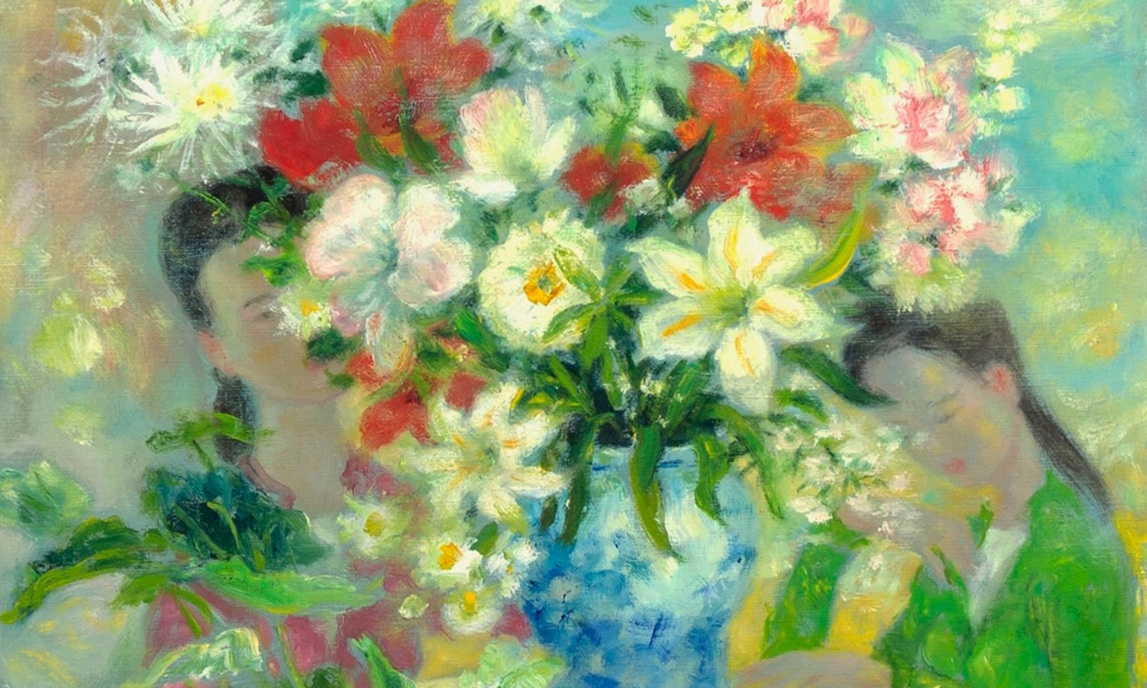 Một bức tranh của họa sỹ Lê Phổ. Nguồn: Sotheby’s