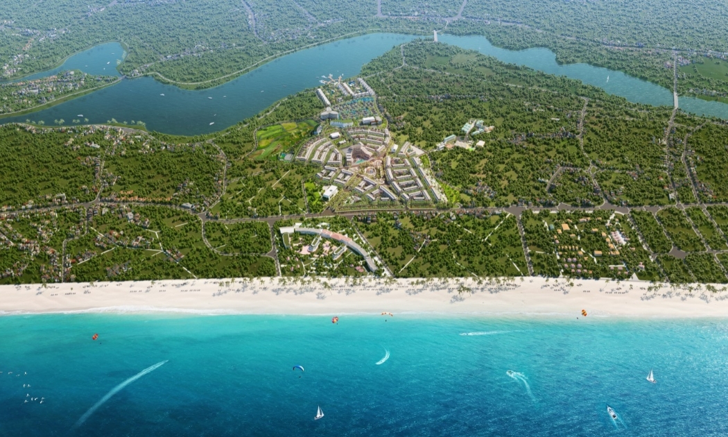 La Queenara - The Prime Hội An, trước biển - sau sông.