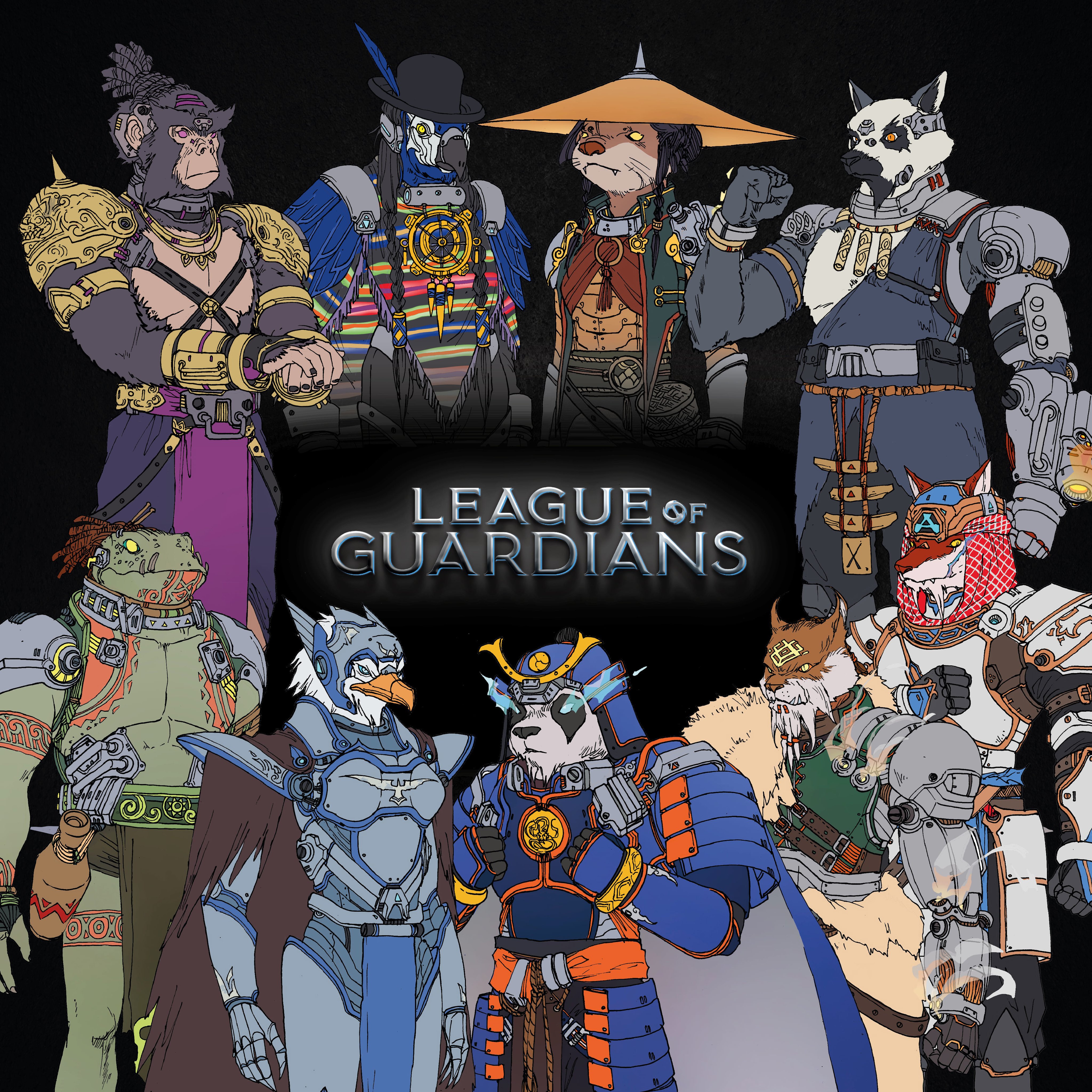 Toàn cảnh bộ sưu tập “League of Guardians”