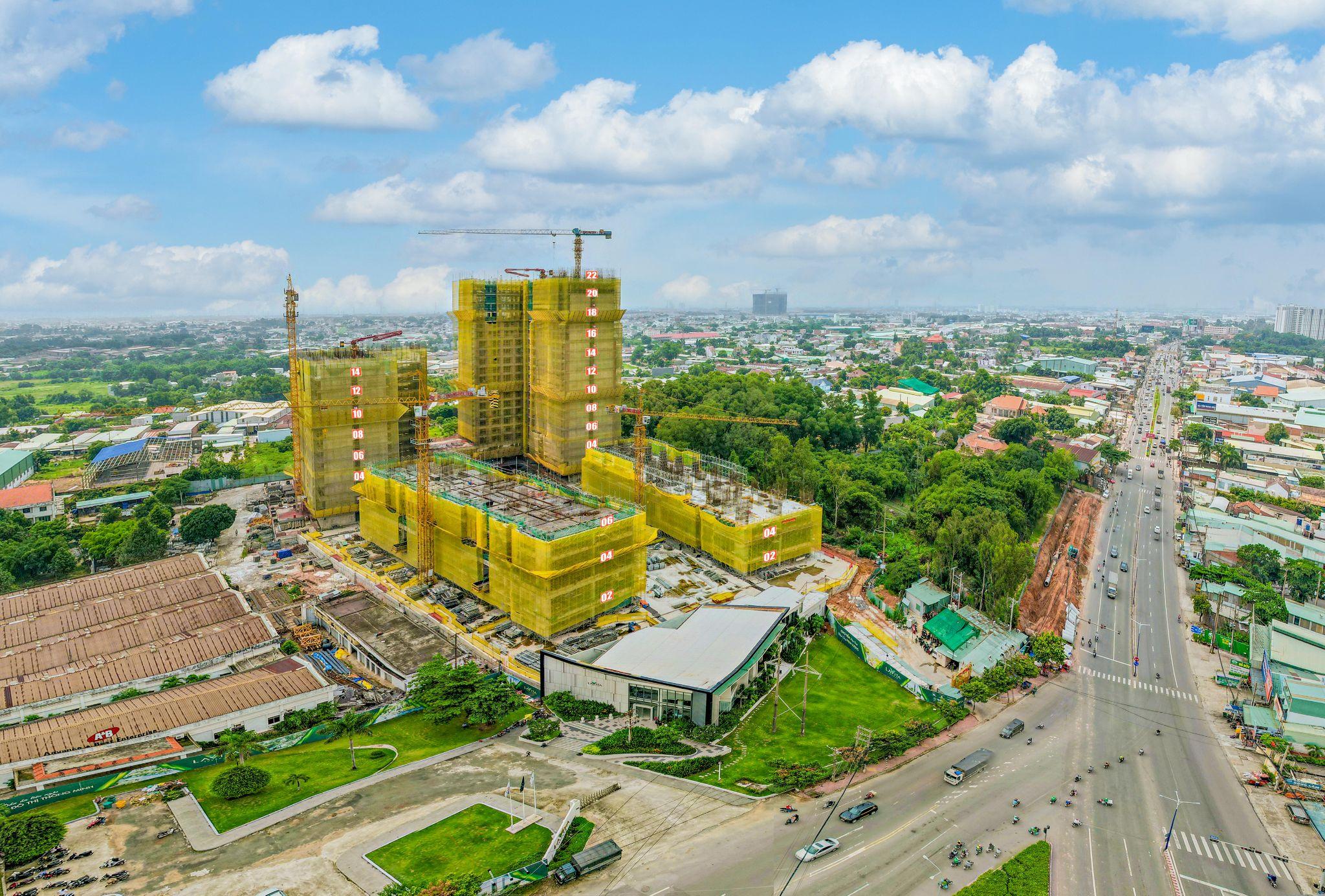 Một số dự &aacute;n sẵn s&agrave;ng b&agrave;n giao nh&agrave; cho kh&aacute;ch h&agrave;ng trong năm 2023. Ảnh: Dự &aacute;n Lavita Thuan An - Hưng Thịnh Land.