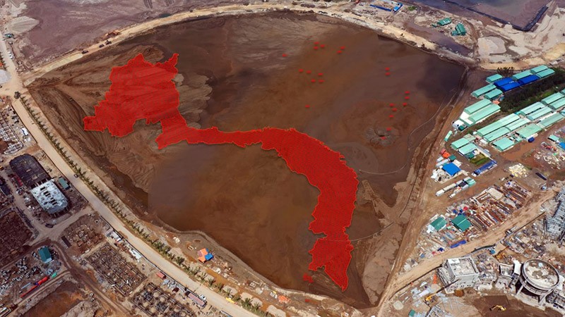 Hình ảnh bản đồ Việt Nam sẽ được xếp bằng 1700 xe ô tô tại Hải Phòng