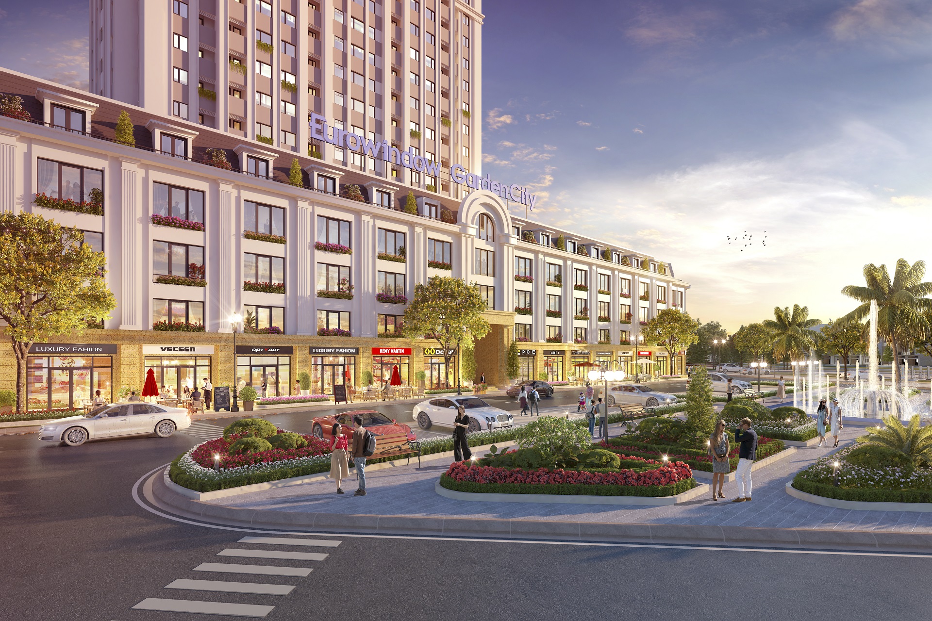 Lần đầu tiên tại Thanh Hóa, một mô hình phố đêm không ngủ với tên gọi Phố Đêm Ẩm Thực Hoa Châu sẽ xuất hiện trong lòng quần thể dự án Eurowindow Garden City ngay khu trung tâm thành phố.