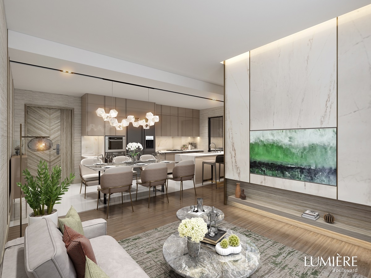 Cuộc sống tận hưởng xứng tầm với ti&ecirc;u chuẩn b&agrave;n giao kh&aacute;c biệt.