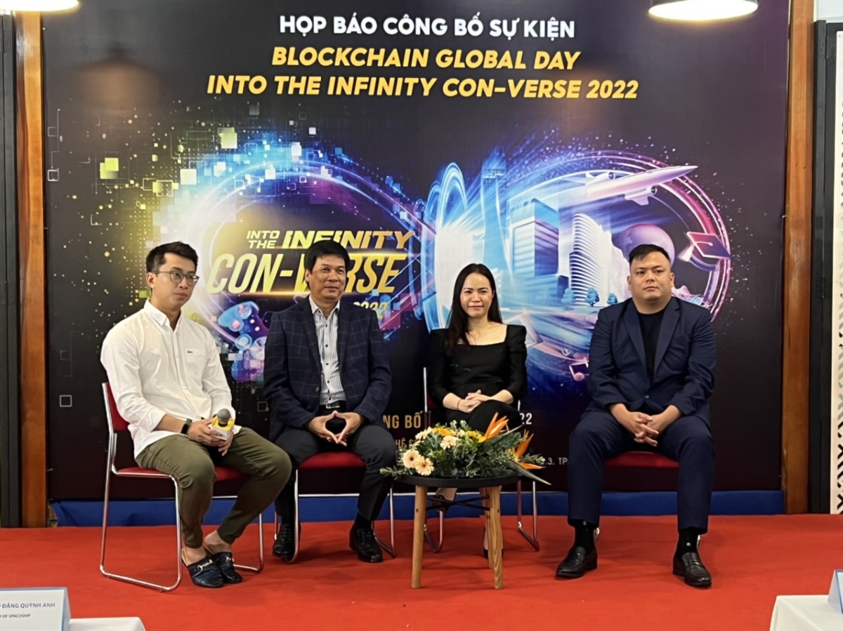 Ban tổ chức Blockchain Global Day 2022 họp báo sáng 7/7 tại SIHUB.
