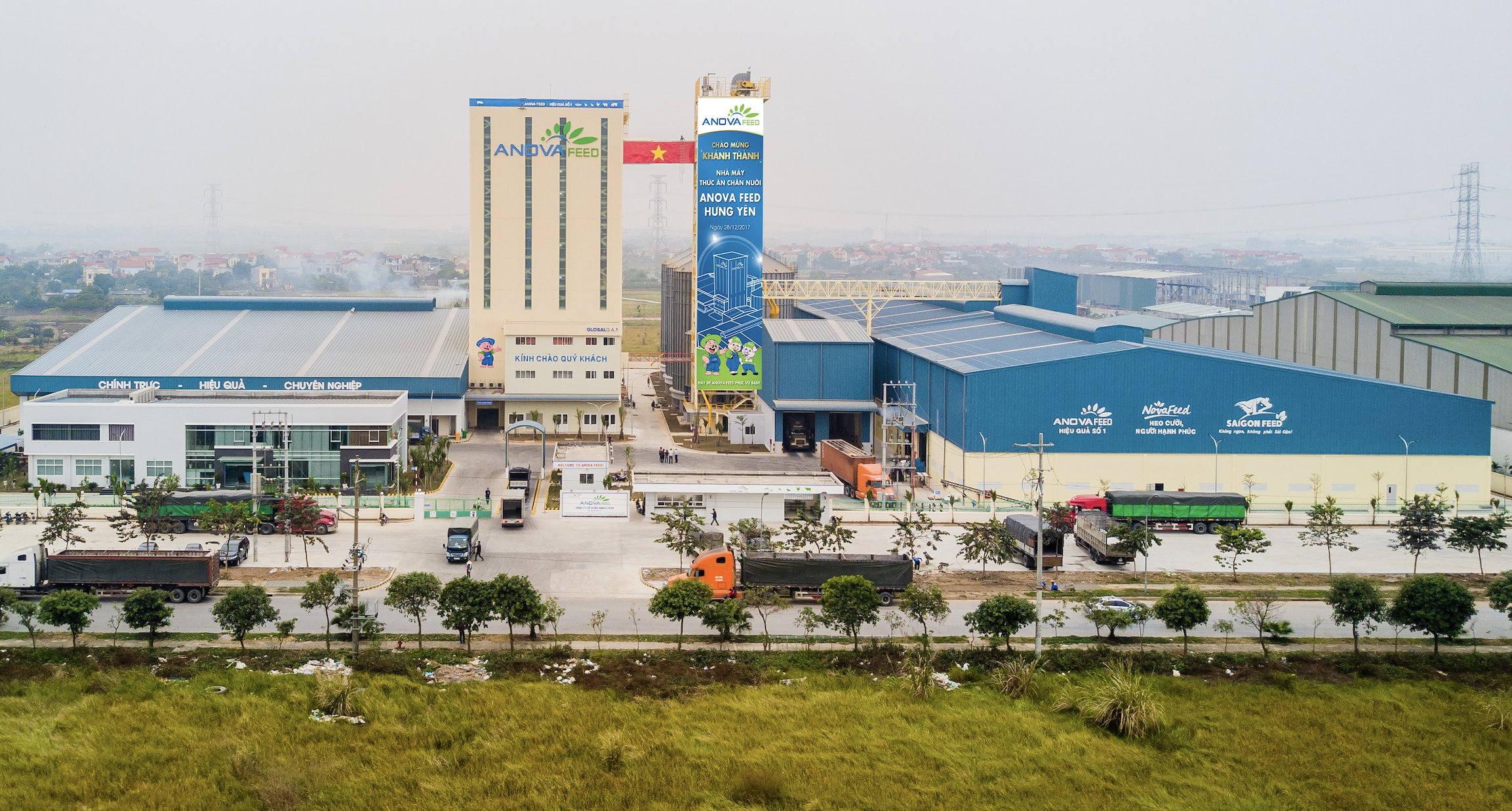 Nhà máy Anova Feed của Nova Consumer. 