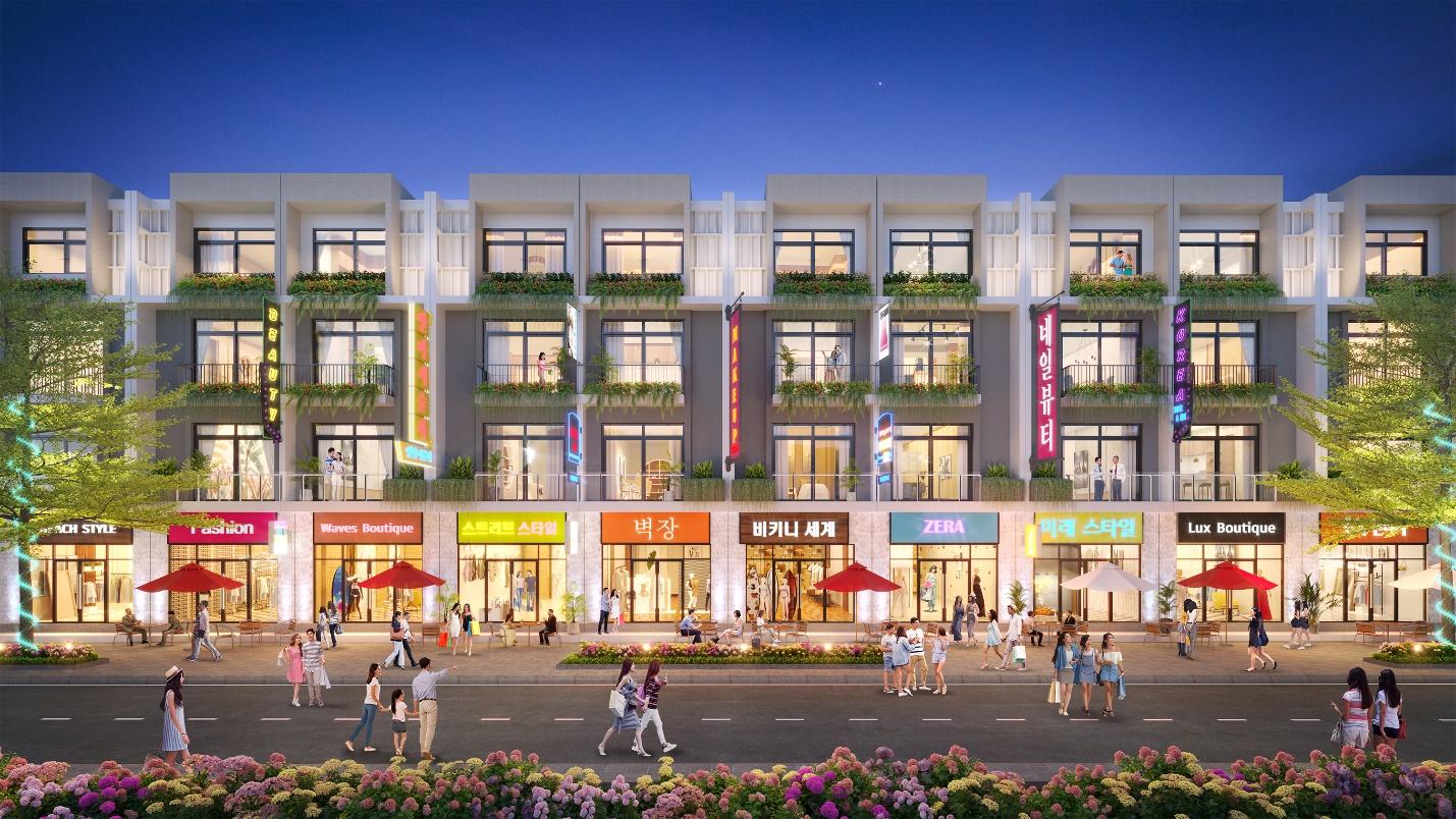 Kh&ocirc;ng gian sống xanh c&ugrave;ng tiện &iacute;ch hiện đại phong c&aacute;ch H&agrave;n Quốc tại dự &aacute;n Kỳ Co Gateway.