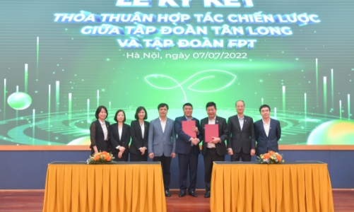 Tập đoàn Tân Long và FPT ký kết hợp tác chiến lược chuyển đổi số toàn diện