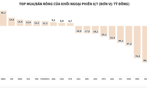 Cổ phiếu ngành chứng khoán tăng cao, khối ngoại tranh thủ xả ròng