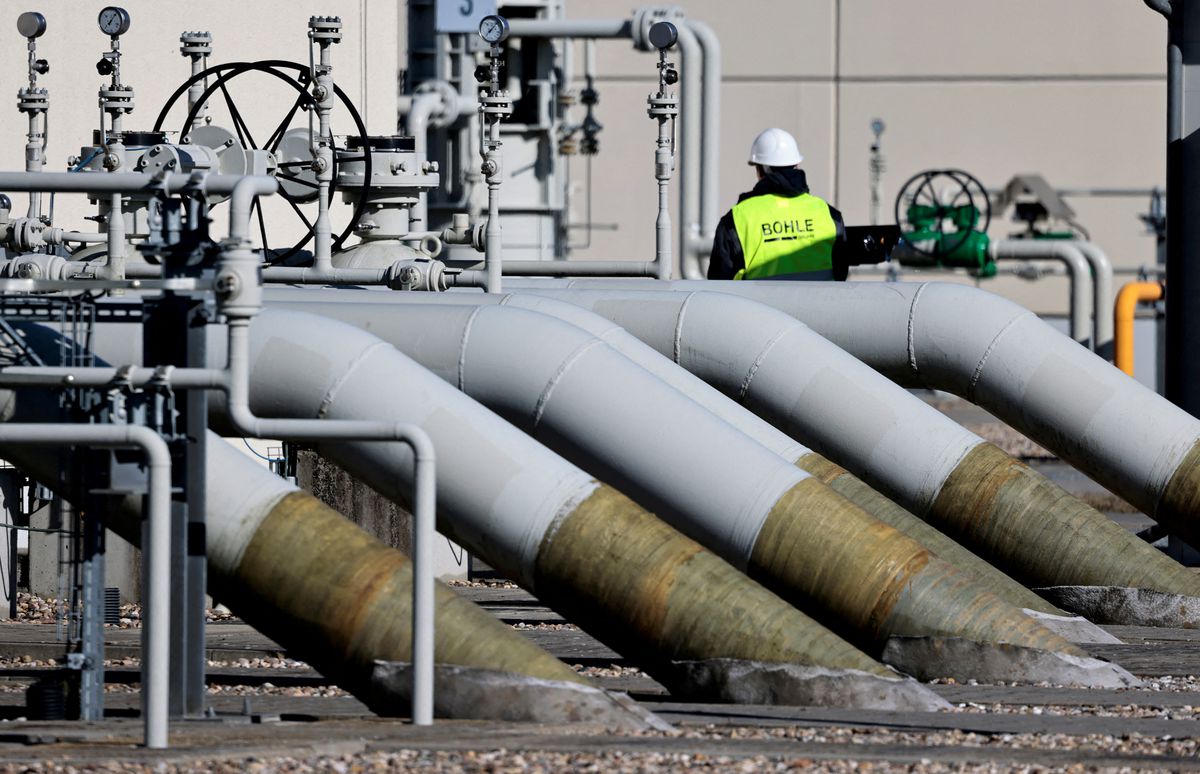 Một đoạn đường ống Nord Stream 1 ở Đức - Ảnh: Reuters.