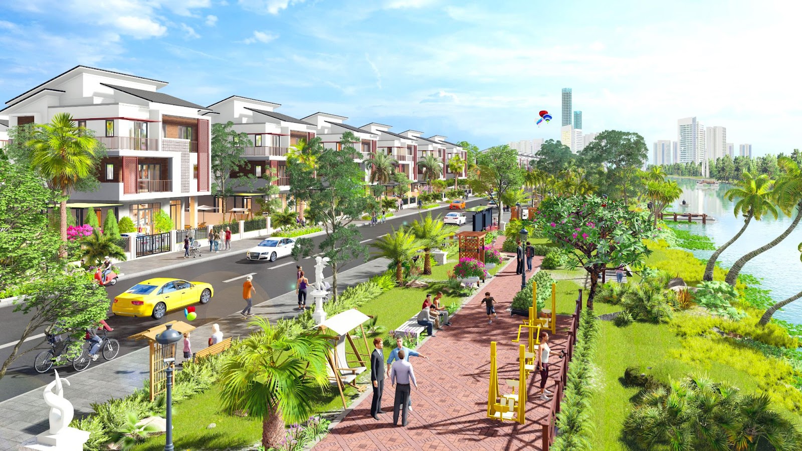 Centa Riverside Từ Sơn - Vị trí độc tôn giữa lòng Centa VSIP.