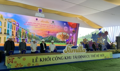 Lạng Sơn khởi công khu tái định cư thế hệ mới 12,7 ha