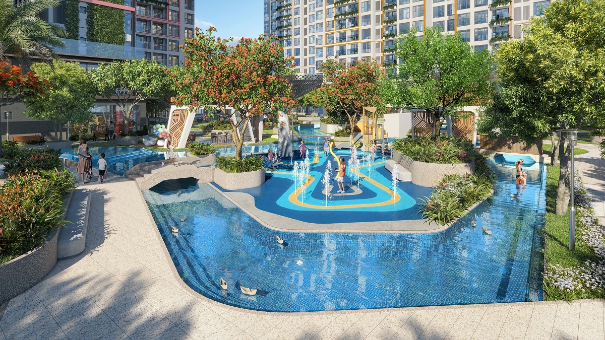 Hồ bơi phi thuyền vượt chuẩn Olympic lần đầu ti&ecirc;n xuất hiện tại Việt Nam.