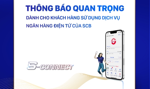 SCB thông báo chuyển đổi dữ liệu “Ngân hàng điện tử”