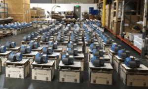 Một đơn đặt hàng động cơ SRM của Turntide đang chuẩn bị vận chuyển cho khách hàng. Ảnh: Turntide.