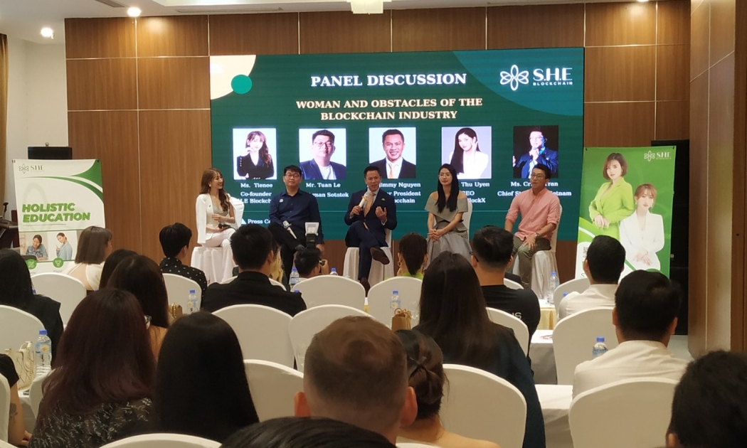 Tỷ lệ phái nữ tham gia ngành Blockchain còn khá khiêm tốn.