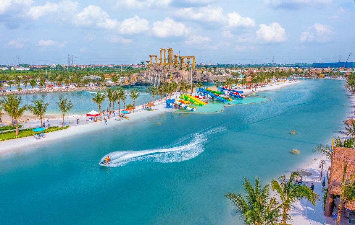 Các kỳ quan đô thị mới của Vinhomes Ocean Park - The Empire cũng là một mảnh ghép tạo nên chất sống thượng lưu đẳng cấp tại phân khu Đảo Dừa.