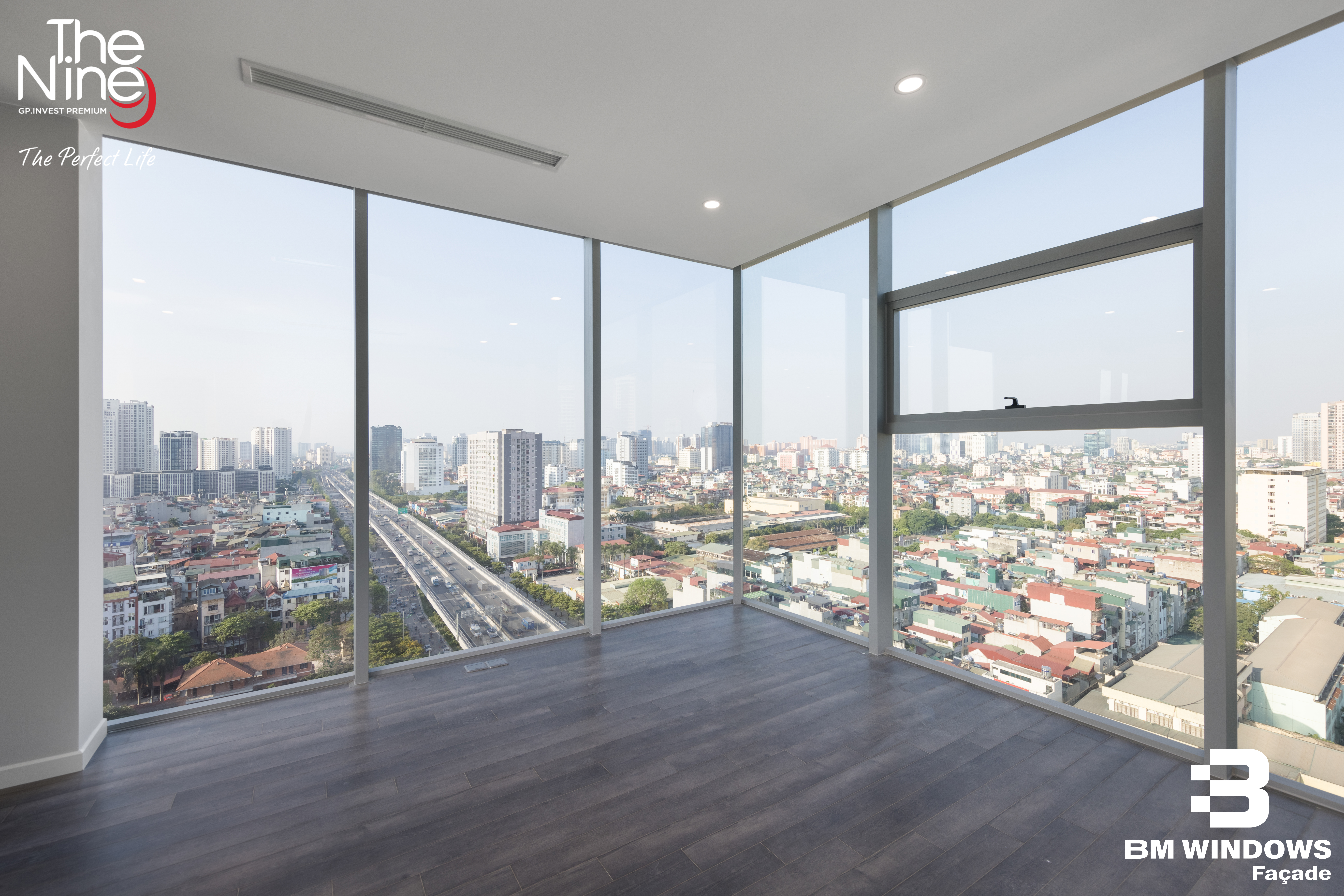 Căn hộ với tầm nhìn không giới hạn.
