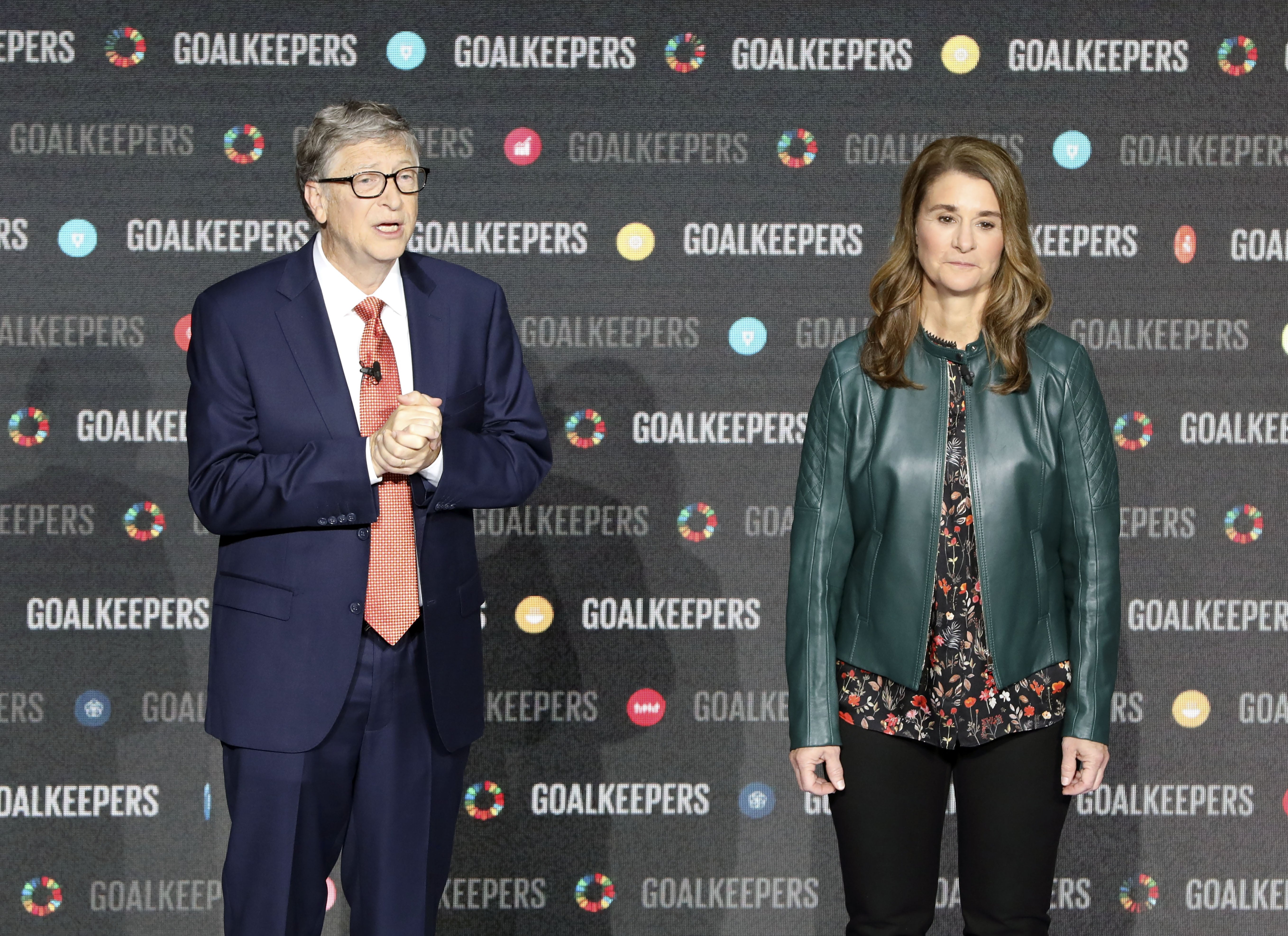 &Ocirc;ng Gates v&agrave; b&agrave; Melinda Gates ly h&ocirc;n năm 2021 - Ảnh: Getty Images