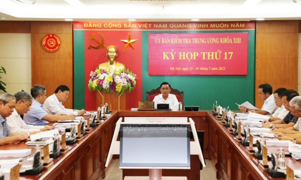 Kỳ họp thứ 17 của Ủy ban Kiểm tra Trung ương