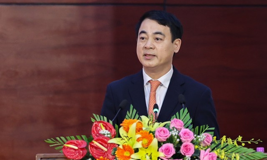 Bí thư Tỉnh ủy Hậu Giang Nghiêm Xuân Thành chia sẻ về những tiềm năng của tỉnh. Ảnh - VGP.