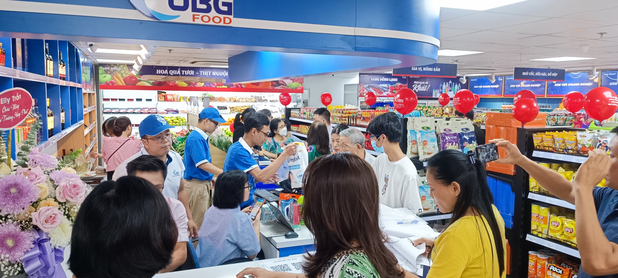 Hệ thống chuỗi siêu thị UBG Mart 4.0 kết hợp nhiều nền tảng bán hàng