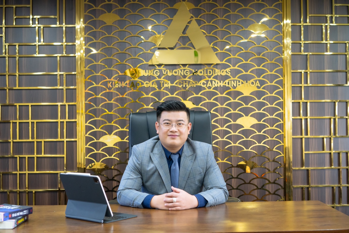 Tổng giám đốc Trần Văn Quang của Hưng Vượng Holdings.