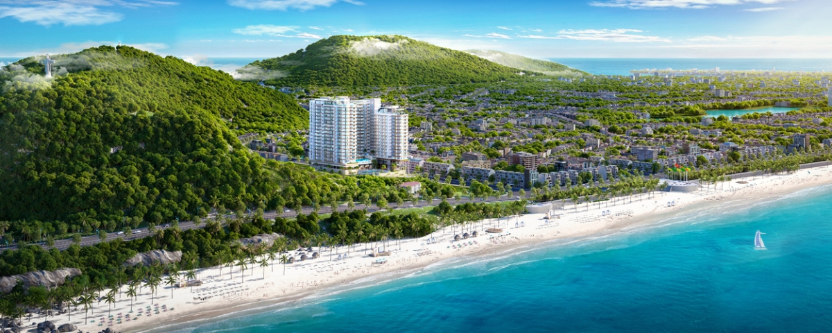 FiveSeasons Homes - Vung Tau Central Beach sở hữu vị tr&iacute; đắc địa tại trung t&acirc;m bờ biển Thuỳ V&acirc;n.