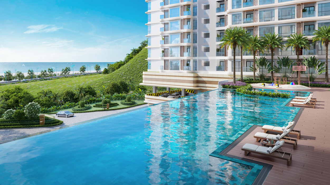Hệ tiện ích hiện đại tại FiveSeasons Homes - Vung Tau Central Beach mang đến không gian sống đầy tận hưởng cho cư dân và du khách.