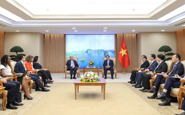 Toàn cảnh cuộc làm việc. Ảnh - VGP. 