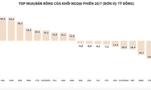 Khối ngoại quay lại mua ròng, giải ngân hơn 56 tỷ đồng vào SSI