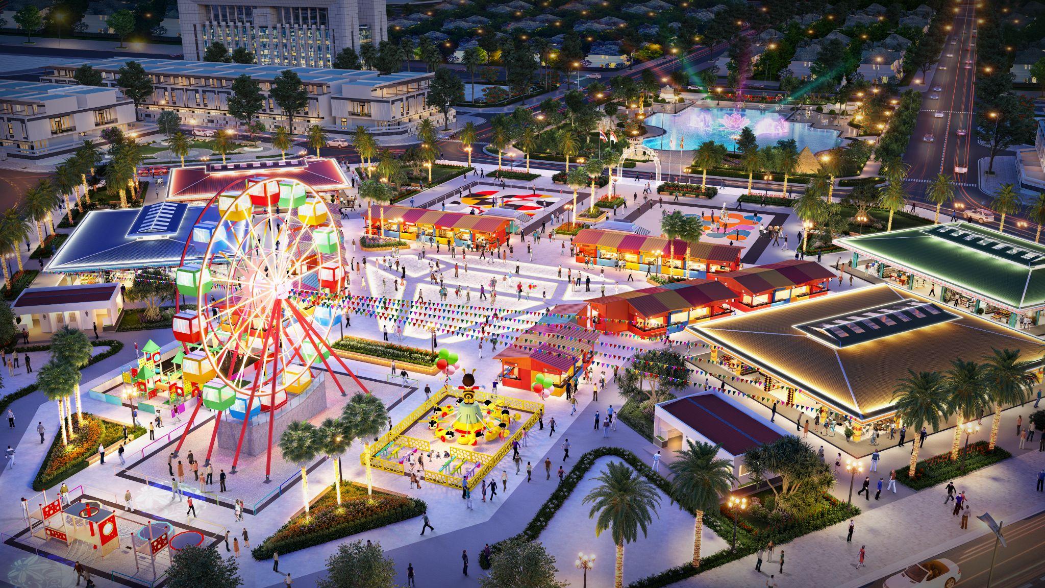 C&aacute;c hoạt động vui chơi - giải tr&iacute; tại khu chợ đ&ecirc;m Bến Th&agrave;nh Asia.