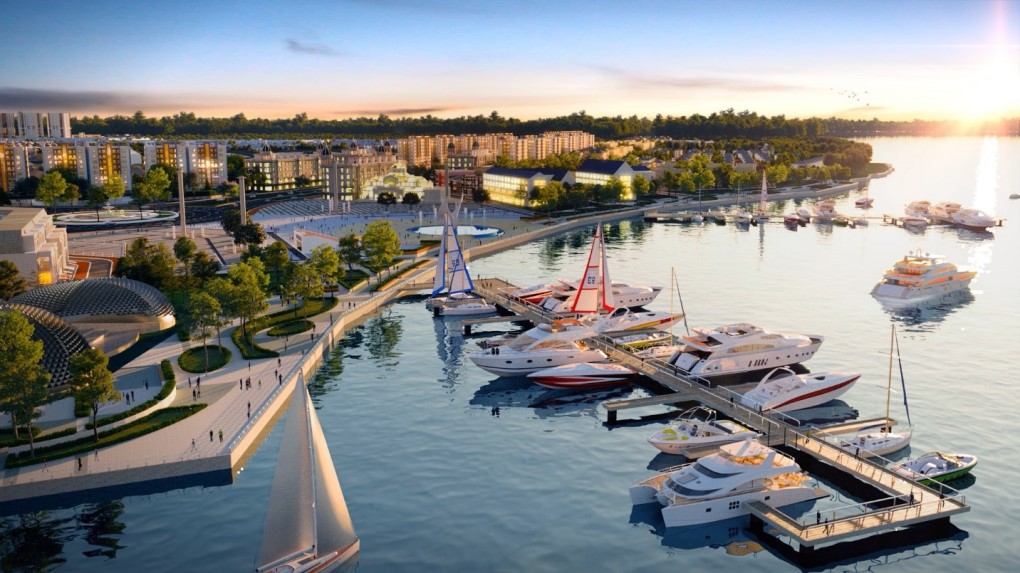 Tổ hợp quảng trường - bến du thuyền 5 sao l&agrave; bệ ph&oacute;ng để Aqua City khẳng định vị thế trở th&agrave;nh đ&ocirc; thị đ&aacute;ng sống bậc nhất khu vực v&agrave; gia tăng gi&aacute; trị cho dự &aacute;n.